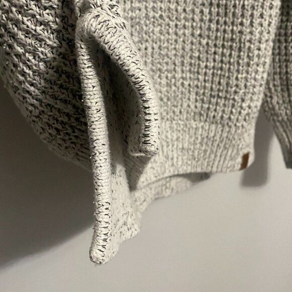 Women's Size XS‎ Roots Grey High-low Knitted Sweater - Picture 5 of 6